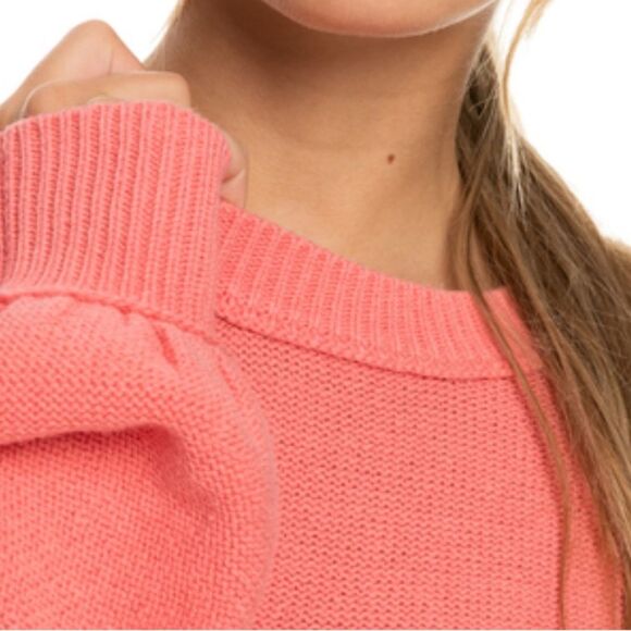 ROXY WOMEN’S SWEATER LOFT MUSIC SIZE SMALL CREW NECK NWT - Picture 9 of 11